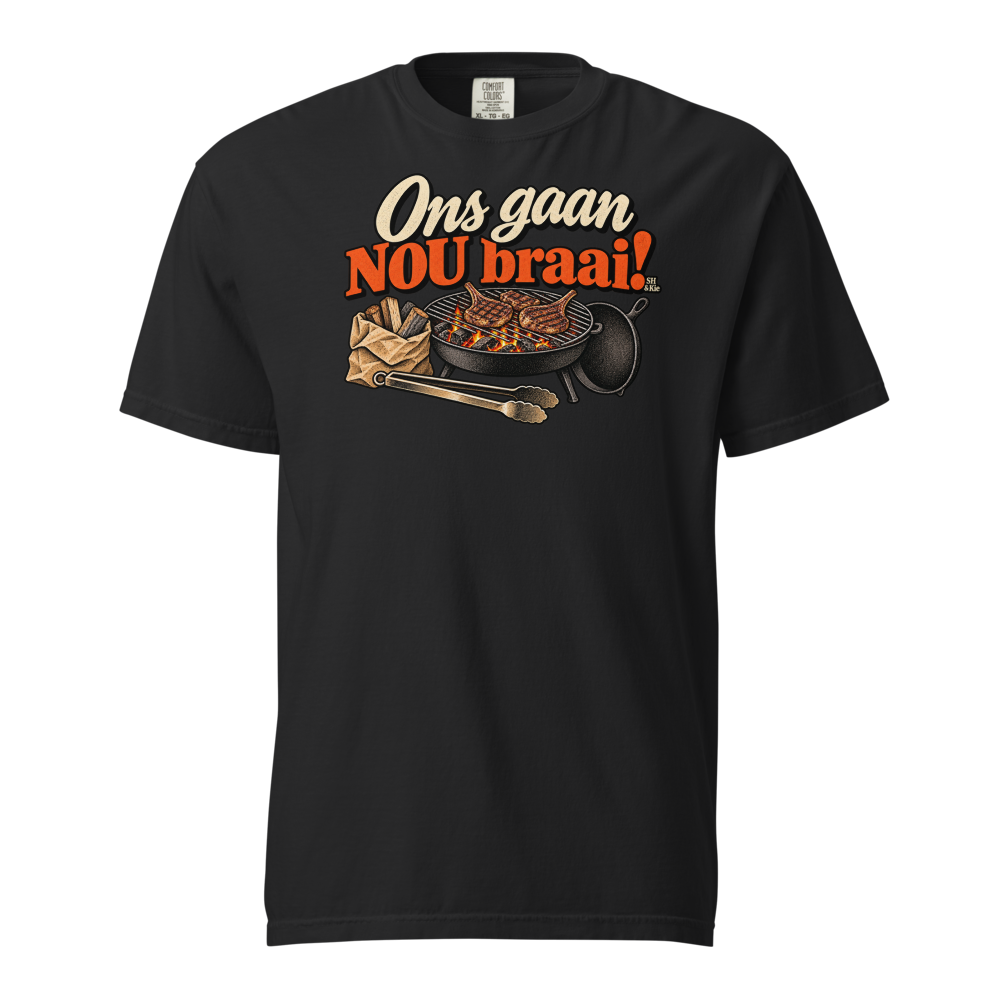 Ons gaan nou braai!