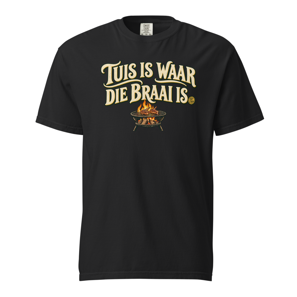 Tuis is waar die braai is