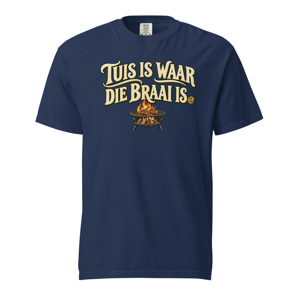 Tuis is waar die braai is