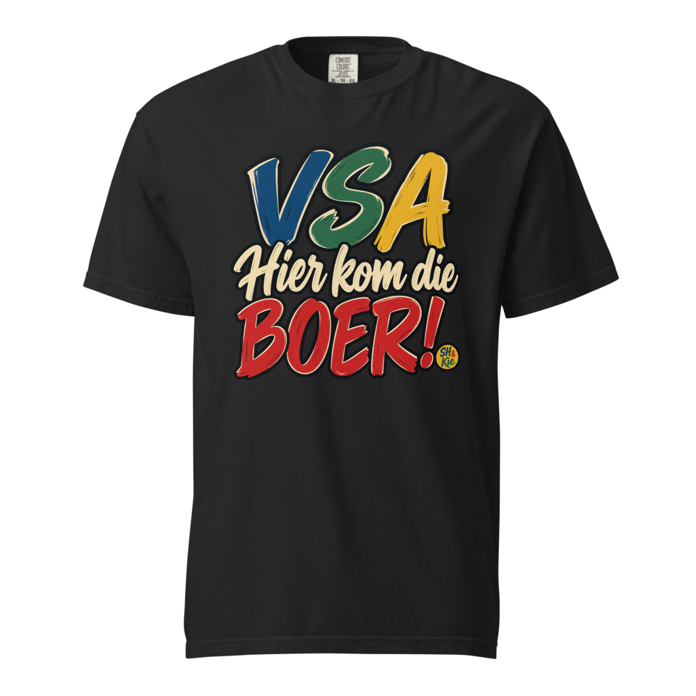 VSA, hier kom die Boer!