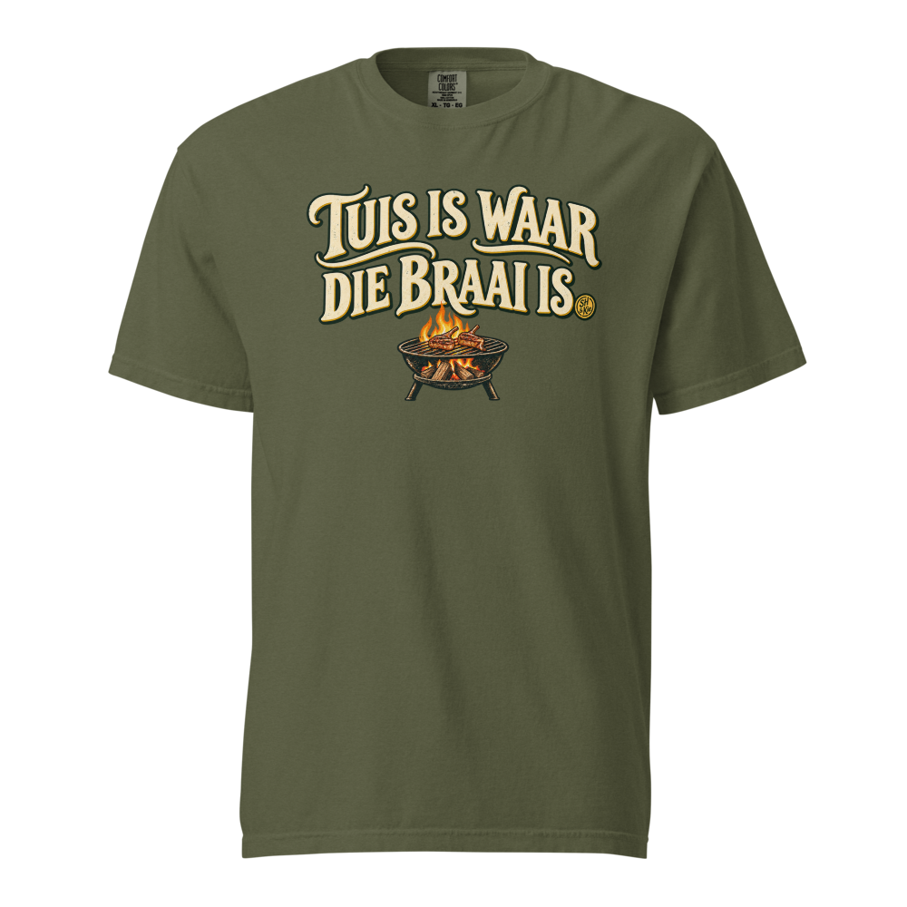 Tuis is waar die braai is