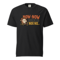 Now-now beteken nie nou nie