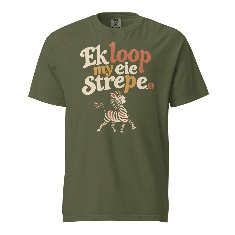 Ek loop my eie strepe