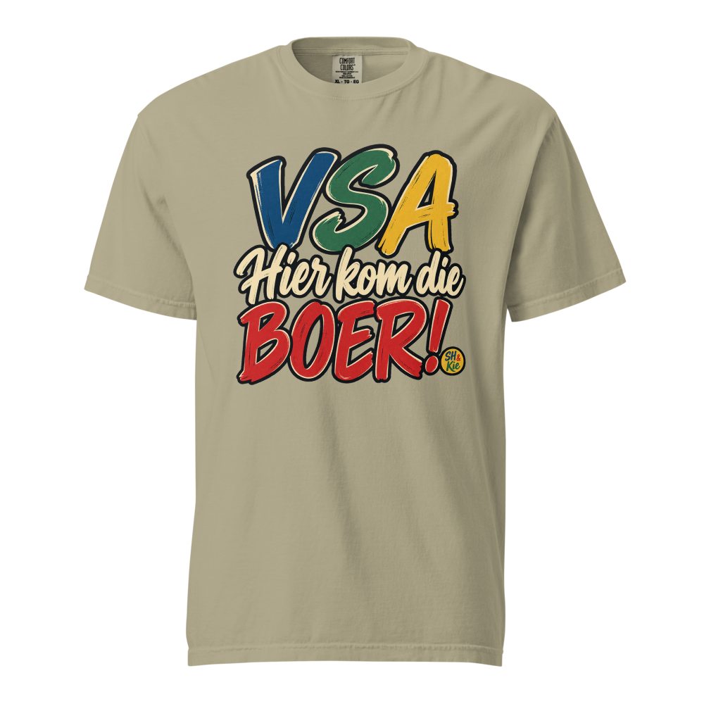 VSA, hier kom die Boer!