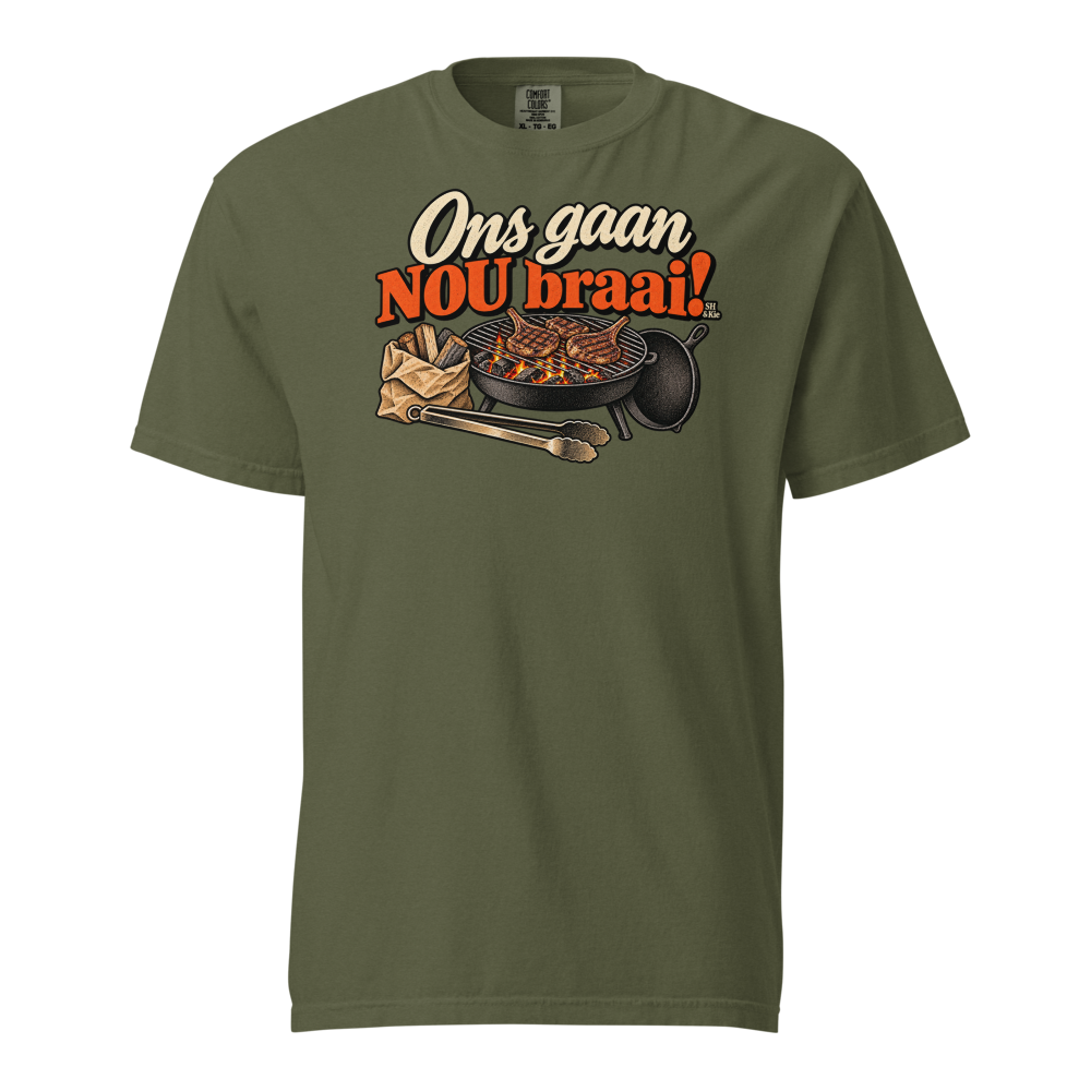 Ons gaan nou braai!