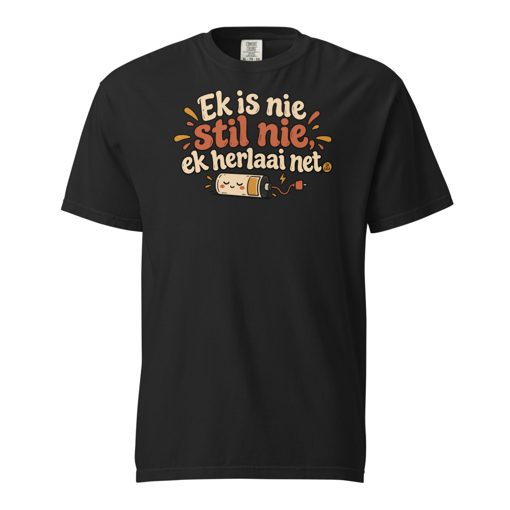 Ek is nie stil nie, ek herlaai net