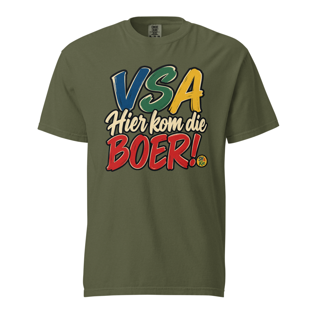 VSA, hier kom die Boer!