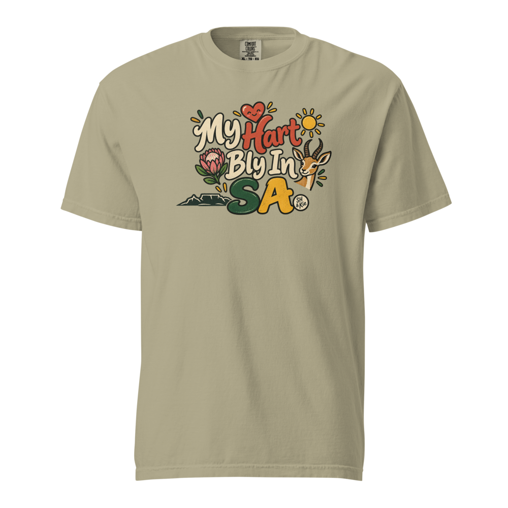 My hart bly in SA (Protea & Springbok)