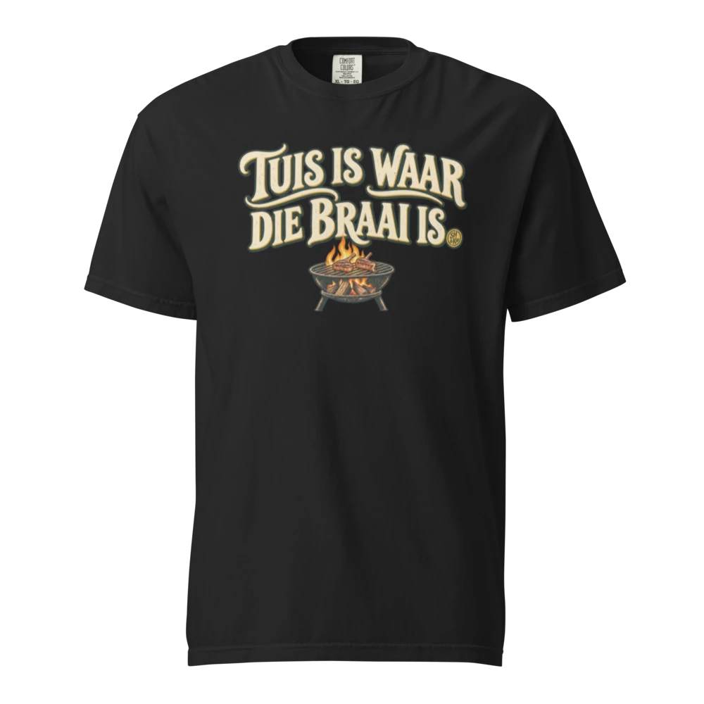 Tuis is waar die braai is
