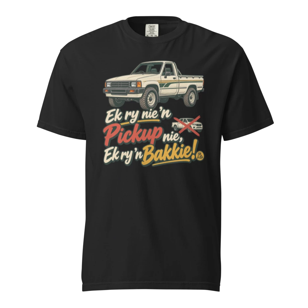 Ek ry nie ’n pickup nie, ek ry ’n bakkie!
