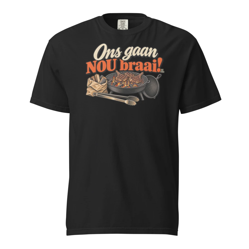 Ons gaan nou braai!