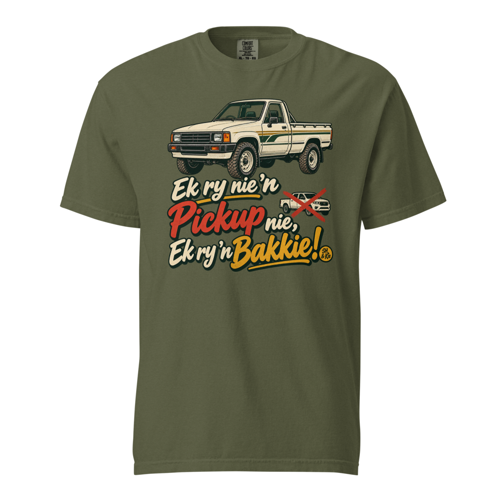 Ek ry nie ’n pickup nie, ek ry ’n bakkie!