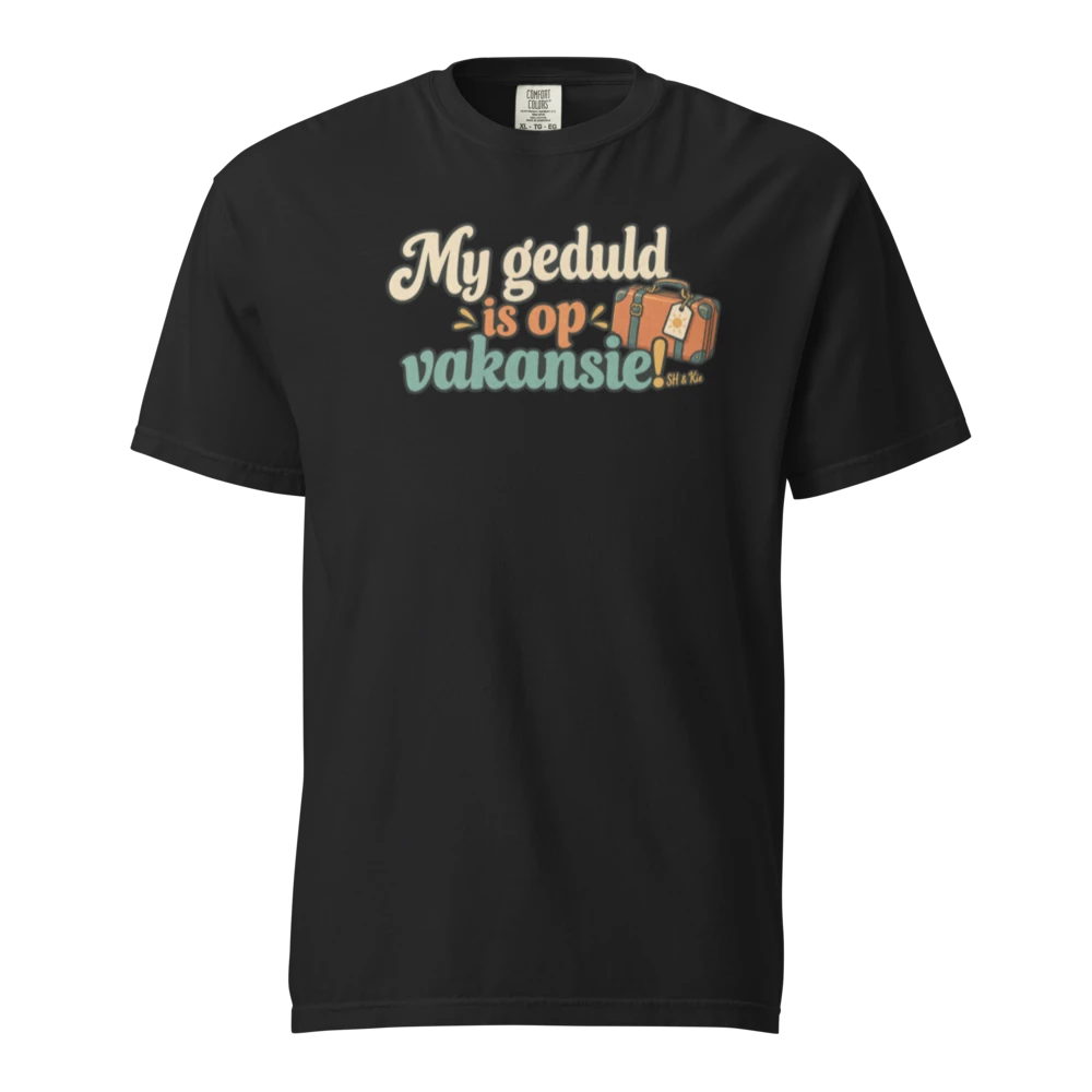 My geduld is op vakansie!
