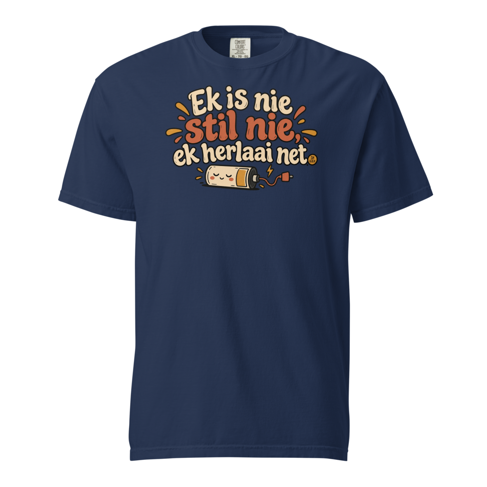 Ek is nie stil nie, ek herlaai net