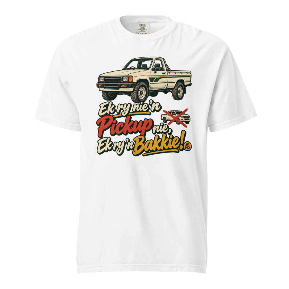 Ek ry nie ’n pickup nie, ek ry ’n bakkie!