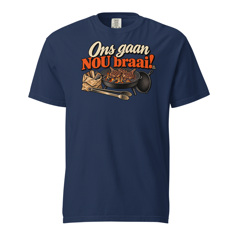 Ons gaan nou braai!