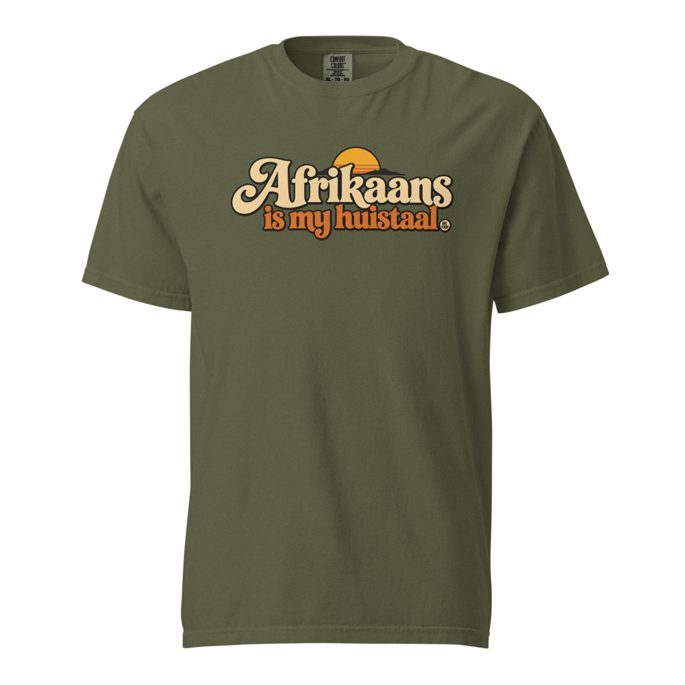 Afrikaans is my huistaal
