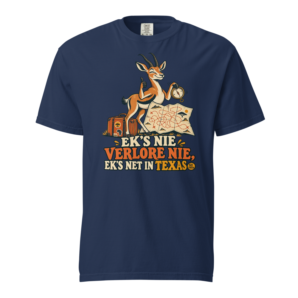 Ek’s nie verlore nie, ek’s net in Texas