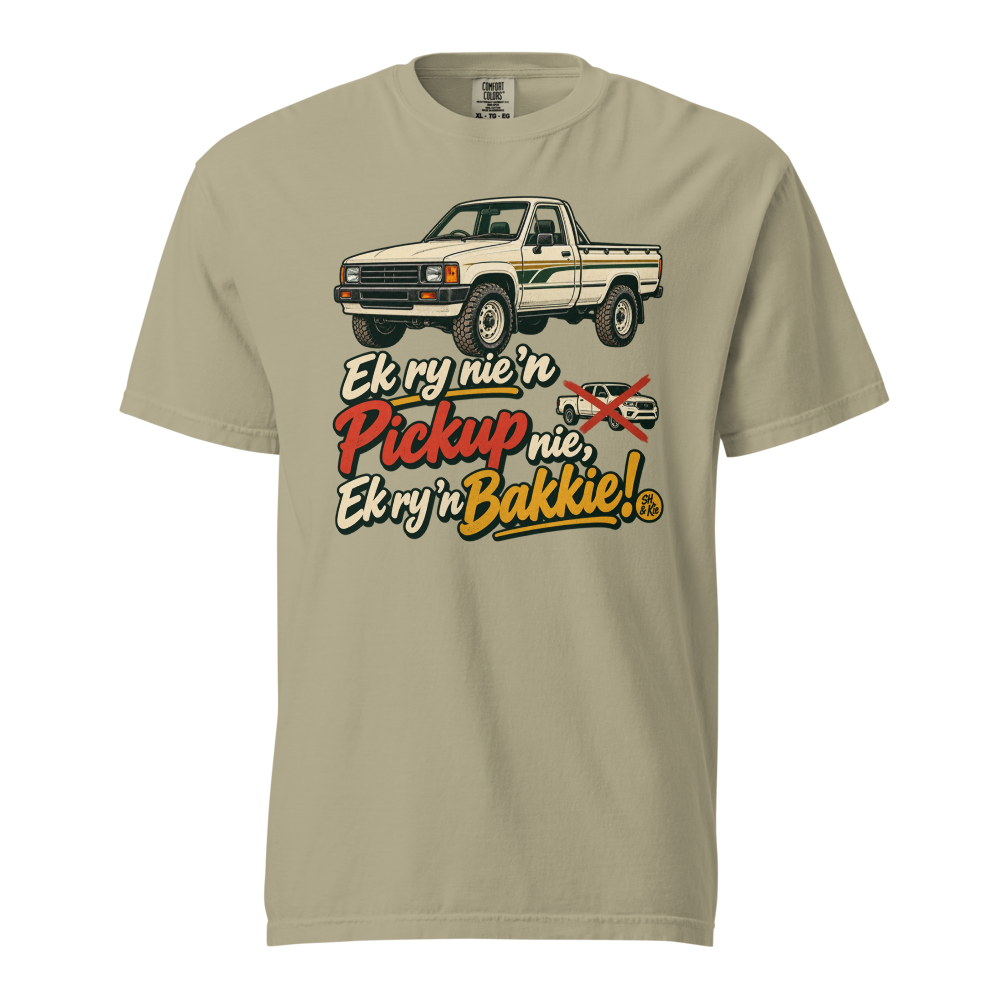 Ek ry nie ’n pickup nie, ek ry ’n bakkie!