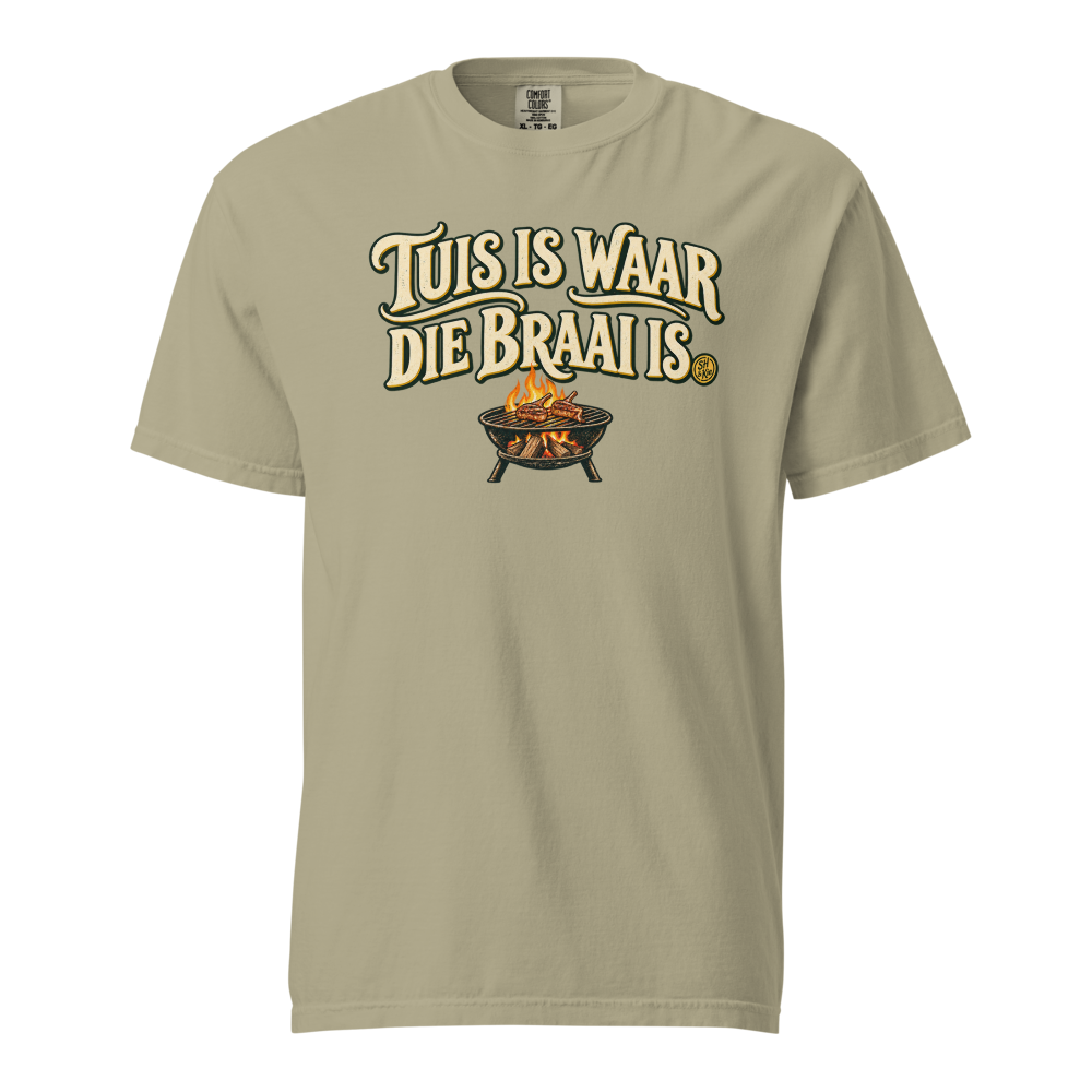 Tuis is waar die braai is