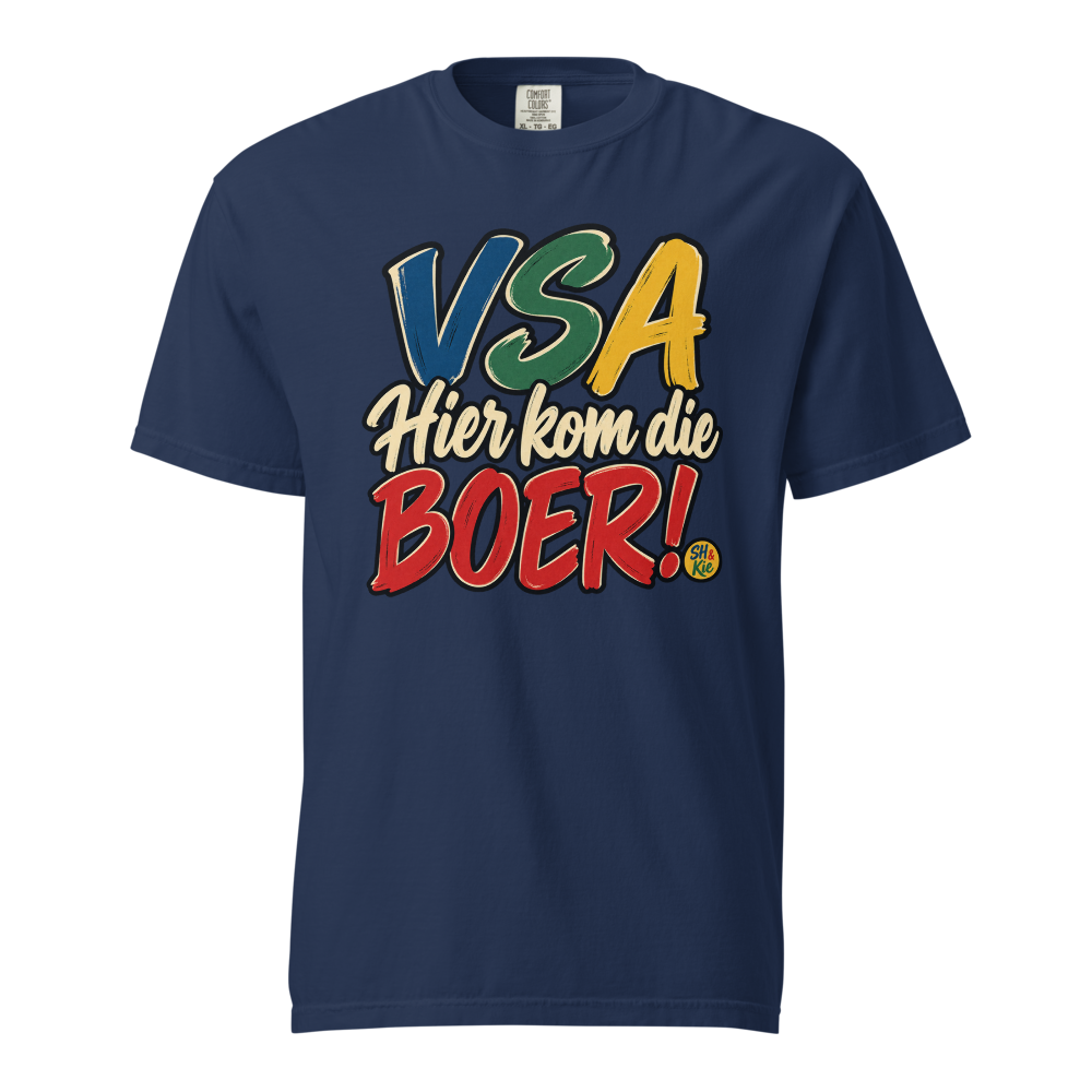 VSA, hier kom die Boer!