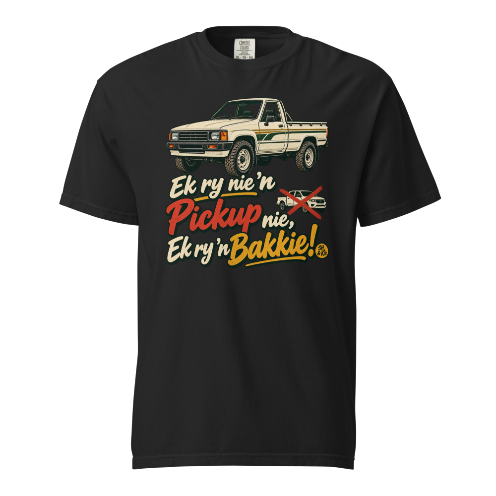 Ek ry nie ’n pickup nie, ek ry ’n bakkie!