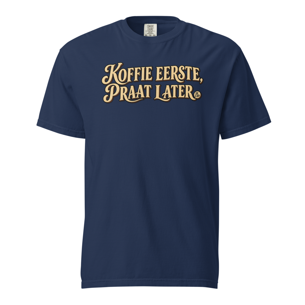 Koffie eerste, praat later